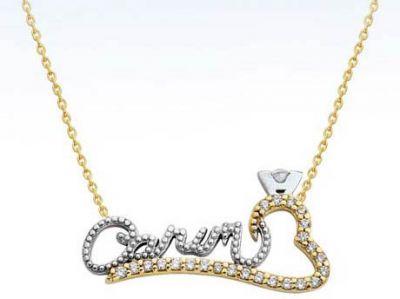 14K Gold Darling Necklace - 1