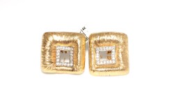 14K Gold Pond Omega Clip Earrings - 3