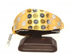 22K Gold Lining Patterned Bangle Bracelet - 5