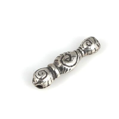 925 Ayar Gümüş Spiral Desenli İmame - IMM044 - 2