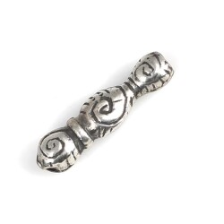 925 Ayar Gümüş Spiral Desenli İmame - IMM044 - 4