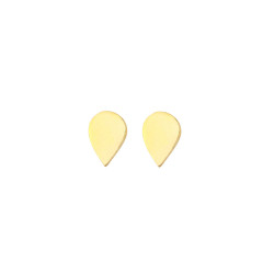 925 Sterling Silver Drop Earrings, Rose Gold Plated - 5