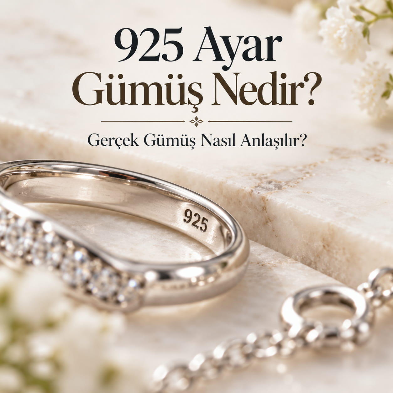 925 Ayar Gümüş Nedir? Gerçek Gümüş Nasıl Anlaşılır?