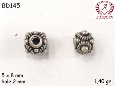 Gümüş Top, Boncuk - BD145 - 1
