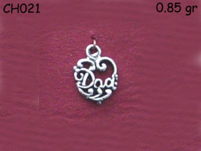 Gümüş Charm Kolye Ucu - CH021 - 1