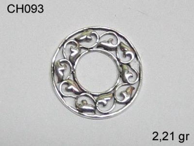 Gümüş Charm Kolye Ucu - CH093 - 1