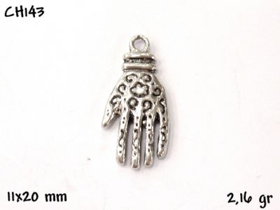 Gümüş Charm Kolye Ucu - CH143 - 1