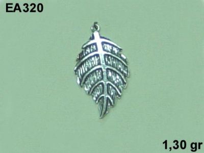 Gümüş Küpe Malzemesi - EA320 - 1