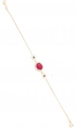 Sterling Silver Snowflakes Bracelet, Gold Vermeil - 3