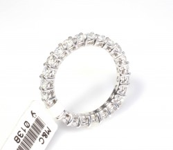 Tam Tur Yüzük H Rengi 3,30 ct - 3