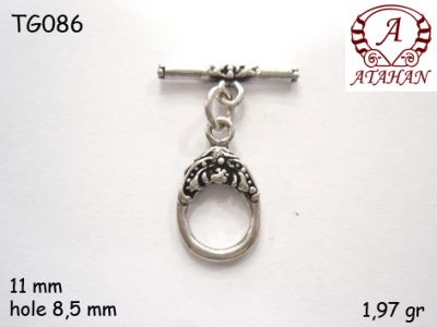 Gümüş Çubuklu Kilit - TG086 - 1